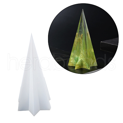 DIY Six-Sided Pyramid Silicone Molds DIY-F048-04-1