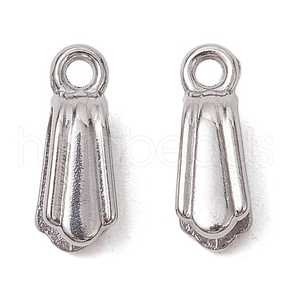 Non-Tarnish 304 Stainless Steel Ice Pick Pinch Bails STAS-K277-03A-P-1