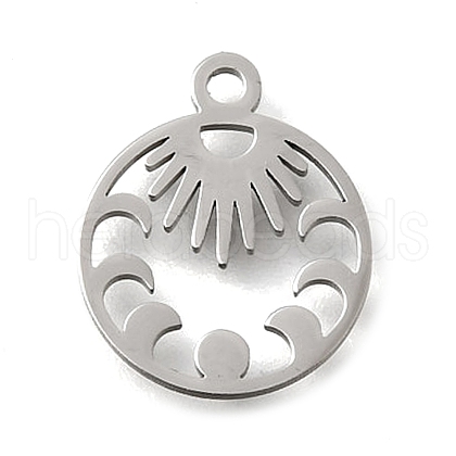 304 Stainless Steel Charms STAS-S178-01P-1