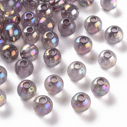 Transparent Acrylic Beads MACR-S370-B6mm-769-1