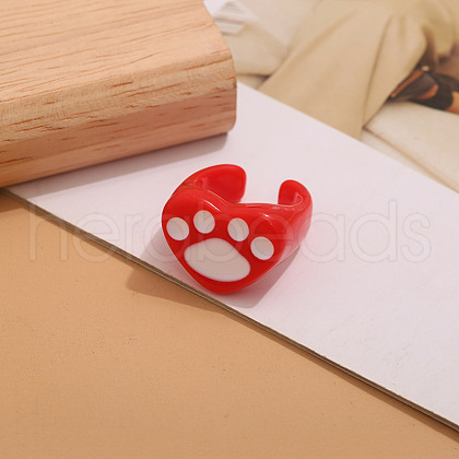 Resin Open Cuff Rings FS-WG5E61B-05-1