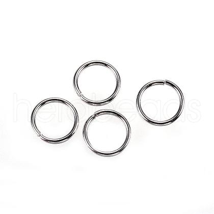 304 Stainless Steel Jump Rings STAS-D448-099P-8mm-1