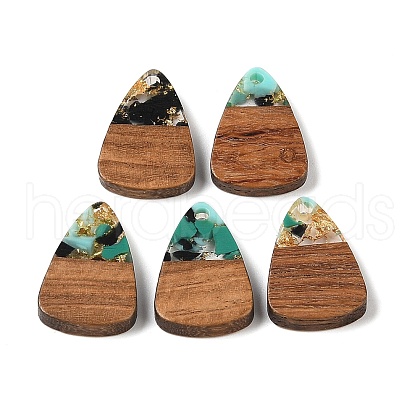Resin & Wood Pendants WOOD-S061-02A-1