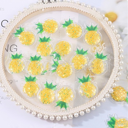 Transparent PVC Plastic Cabochons JX139A-01-1