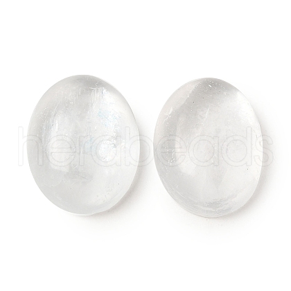 Natural Selenite Cabochons G-Q161-02-1