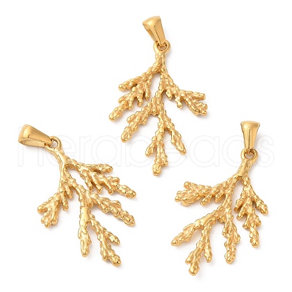 Ion Plating(IP) 304 Stainless Steel Pendants STAS-R122-08G-1