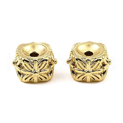 Brass Beads KK-K346-07G-1