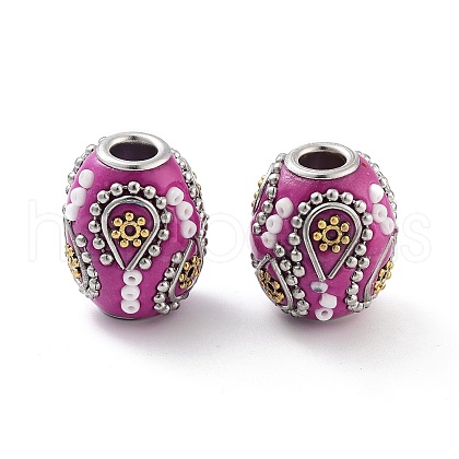 Handmade Indonesia Beads FIND-Q106-03B-1