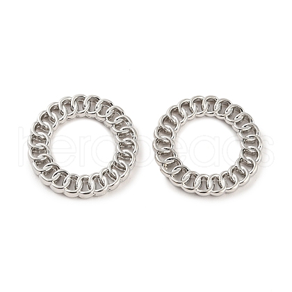 Rack Plating Alloy Linking Rings PALLOY-D023-23P-1