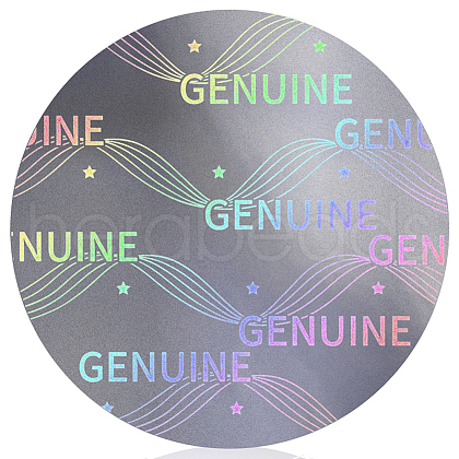 PET Waterproof Self Adhesive Laser Sticker STIC-WH0028-007-1
