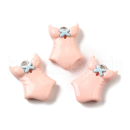 Summer Theme Resin Pendants CRES-D307-09P-B-1