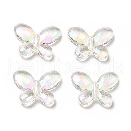 Transparent Acrylic Beads MACR-C009-03-1
