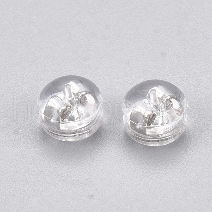 Silicone Ear Nuts X-KK-T038-457P-1