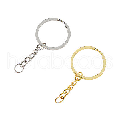 Alloy Split Key Rings PALLOY-CJ0001-44-1