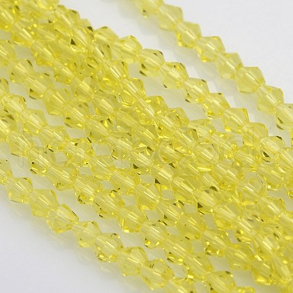 Bicone Glass Beads Strands EGLA-P016-3mm-11-1