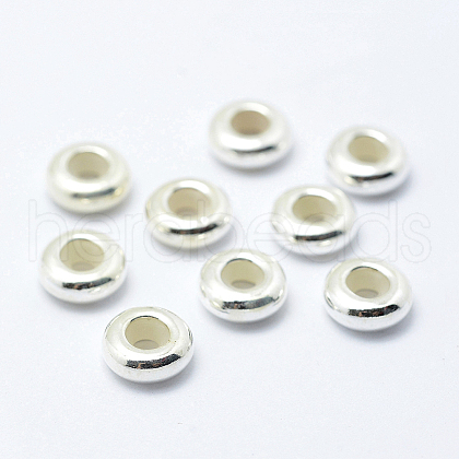 925 Sterling Silver Beads STER-I014-7mm-24S-1