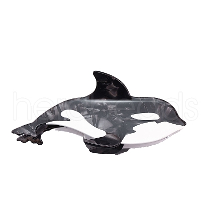 Shark Cellulose Acetate Claw Hair Clips PW-WG02618-02-1