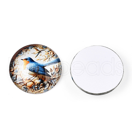 Glass Cabochons GGLA-T004-09D-1