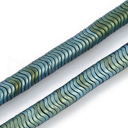 Electroplated Synthetic Non-magnetic Hematite Beads Strands G-H020-M01-24-1