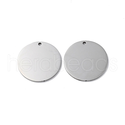 304 Stainless Steel Pendants STAS-Q308-09T-P-1