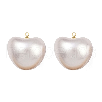 Shell Pearl Pendants KK-H002-09C-G02-RS-1