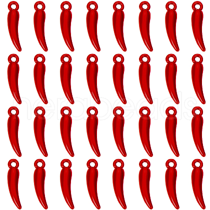 SUNNYCLUE 60Pcs Spray Painted Alloy Pendants FIND-SC0009-04-1