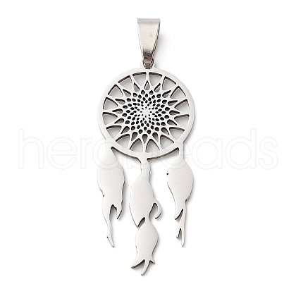 201 Stainless Steel Pendants STAS-Q341-20A-P-1