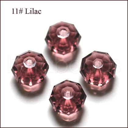 Imitation Austrian Crystal Beads SWAR-F083-4x6mm-11-1