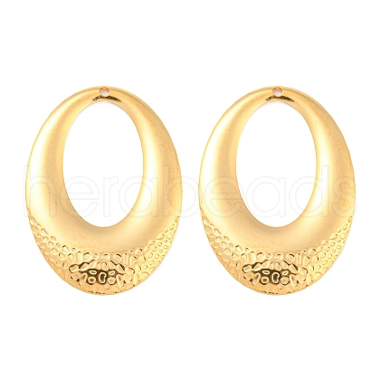304 Stainless Steel Pendants STAS-D021-01B-04G-1