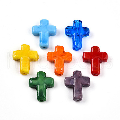Handmade Lampwork Beads LAMP-N024-44-1