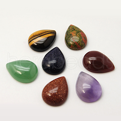 Gemstone Cabochons G-J071-13x18mm-M-1