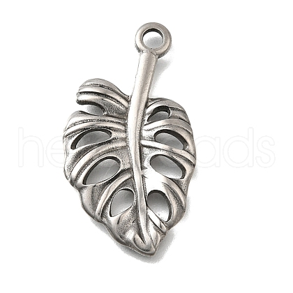 304 Stainless Steel Pendants STAS-Q355-01B-P-1