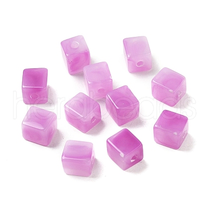 Transparent Acrylic Beads OACR-A021-14B-1