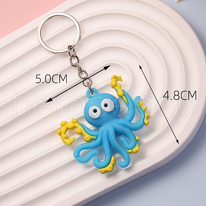 PVC Plastic Keychain PW-WGD8CA8-01-1
