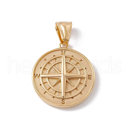 PVD Vacuum Plating 304 Stainless Steel Pendants STAS-G289-01G-1