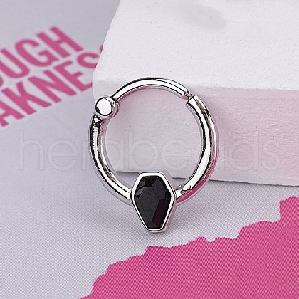 316L Stainless Steel Hoop Nose Rings WGEE114-04-1