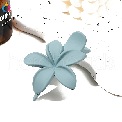 Cute Flower PC Alligator Hair Clips PW-WG01F4D-02-1