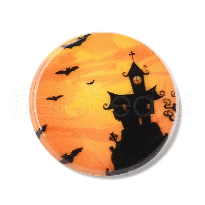 Halloween Series Acrylic Cbabochons OACR-M012-02-1