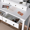 Imitation Leather Earring Organizer Display Cards EDIS-WH0022-34C-6
