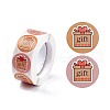 2 Colors Paper Gift Sticker Rolls STIC-E001-12-1