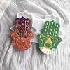 Hamsa Hand DIY Pendant Silicone Molds HAMS-PW0001-04-2