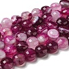 Natural Banded Agate Beads Strands G-K351-A10-02-2