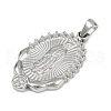 304 Stainless Steel Rhinestone Settings STAS-C131-01P-2