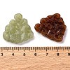 Dyed Natural Xiuyan Jade Carved Pendants G-M195-02-3
