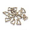 Tibetan Style Alloy Pendants TIBEP-LF9322YKG-AB-FF-1