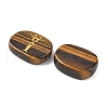 4Pcs 4 Styles Natural Tiger Eye Display Decorations G-F786-02C-06-2