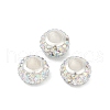 Alloy Rhinestone Clay Pave Beads ALRI-D300-03S-07-1