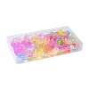 80Pcs 4 Styles Transparent Acrylic Beads MACR-FS0001-61-3