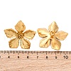 304 Stainless Steel Stud Earrings EJEW-Z114-01G-3