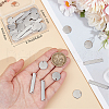Beebeecraft 48Pcs 2 Styles 304 Stainless Steel Pendants STAS-BBC0005-82P-3